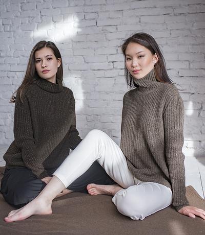 Undyed yak down: Finally, a natural fiber that is as practical as it is exotic and luxurious